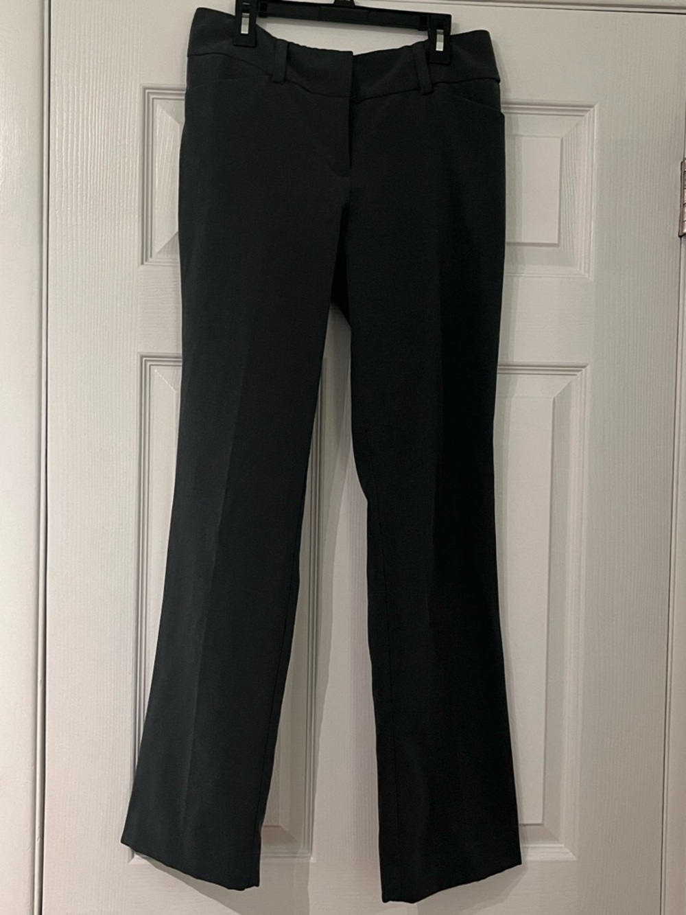 Charcoal Mid Waist Trousers